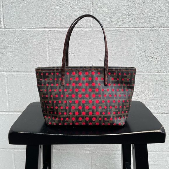 Fendi Red Mini Purse - Picture 2 of 4